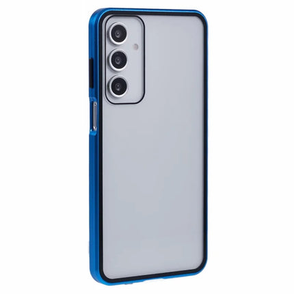 For Samsung Galaxy A16 4G / 5G Case Double-Sided Tempered Glass Magnetic Clear Phone Cover