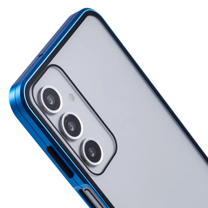 For Samsung Galaxy A16 4G / 5G Case Double-Sided Tempered Glass Magnetic Clear Phone Cover