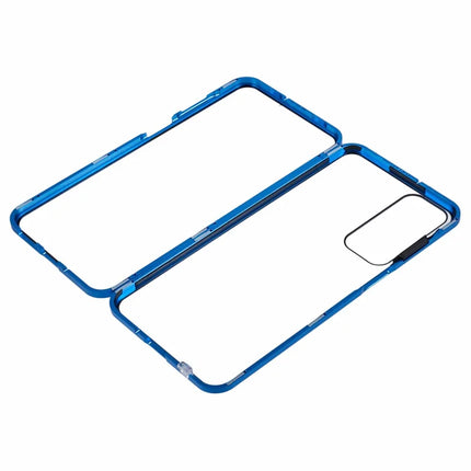 For Samsung Galaxy A16 4G / 5G Case Double-Sided Tempered Glass Magnetic Clear Phone Cover