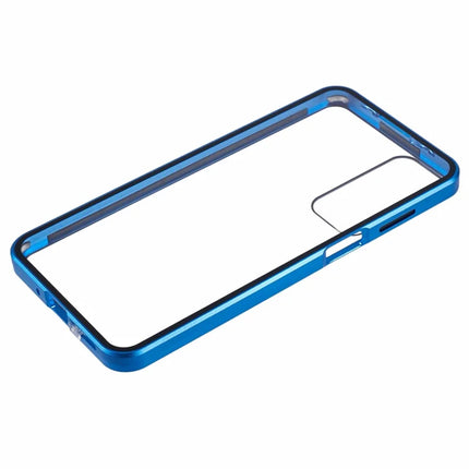 For Samsung Galaxy A16 4G / 5G Case Double-Sided Tempered Glass Magnetic Clear Phone Cover