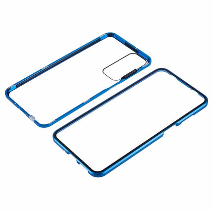 For Samsung Galaxy A16 4G / 5G Case Double-Sided Tempered Glass Magnetic Clear Phone Cover