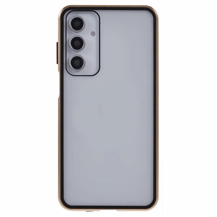 For Samsung Galaxy A16 4G / 5G Case Double-Sided Tempered Glass Magnetic Clear Phone Cover
