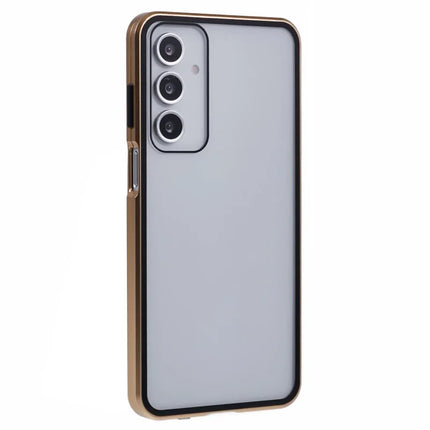For Samsung Galaxy A16 4G / 5G Case Double-Sided Tempered Glass Magnetic Clear Phone Cover