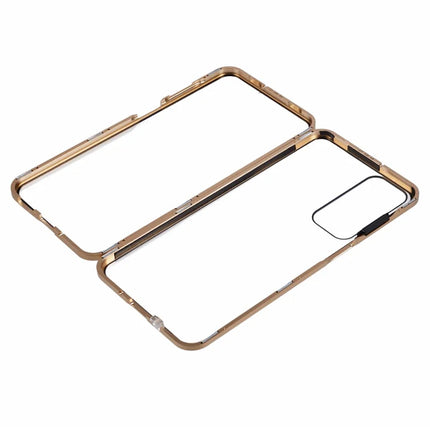 For Samsung Galaxy A16 4G / 5G Case Double-Sided Tempered Glass Magnetic Clear Phone Cover