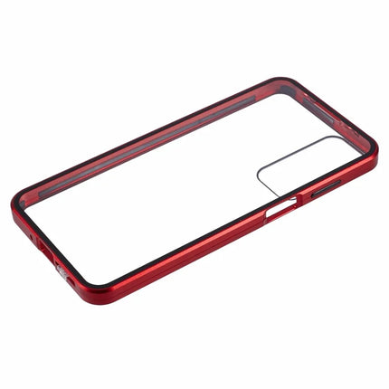For Samsung Galaxy A16 4G / 5G Case Double-Sided Tempered Glass Magnetic Clear Phone Cover