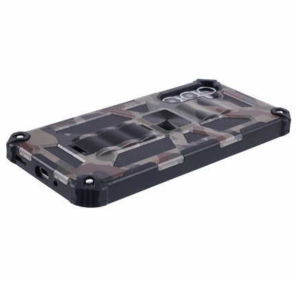 For Samsung Galaxy A16 4G / 5G Case Kickstand PC+TPU Camouflage Military Grade Phone Cover