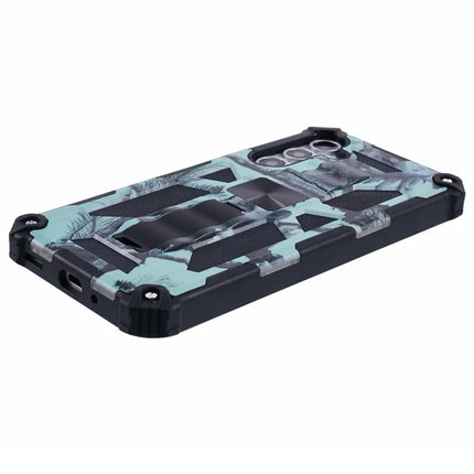 For Samsung Galaxy A16 4G / 5G Case Kickstand PC+TPU Camouflage Military Grade Phone Cover
