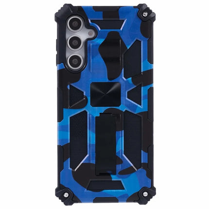 For Samsung Galaxy A16 4G / 5G Case Kickstand PC+TPU Camouflage Military Grade Phone Cover