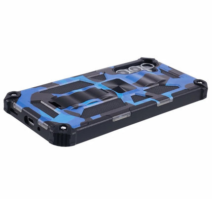 For Samsung Galaxy A16 4G / 5G Case Kickstand PC+TPU Camouflage Military Grade Phone Cover