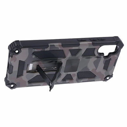 For Samsung Galaxy A06 Case Kickstand PC+TPU Camouflage Military Grade Phone Cover