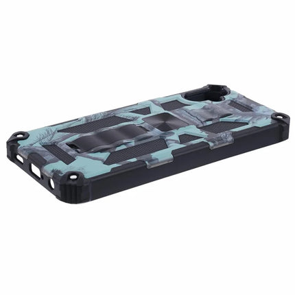 For Samsung Galaxy A06 Case Kickstand PC+TPU Camouflage Military Grade Phone Cover