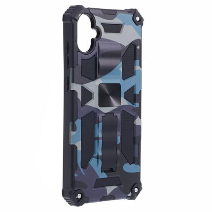 For Samsung Galaxy A06 Case Kickstand PC+TPU Camouflage Military Grade Phone Cover