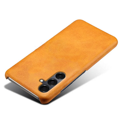 For Samsung Galaxy A16 4G / 5G Case Calf Texture PU Leather Hard PC Protective Phone Cover