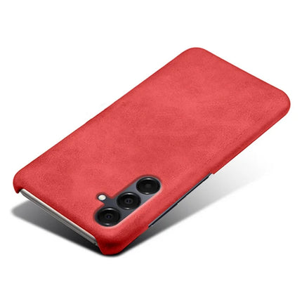 For Samsung Galaxy A16 4G / 5G Case Calf Texture PU Leather Hard PC Protective Phone Cover