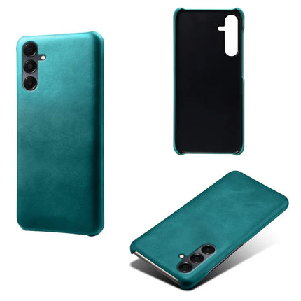 For Samsung Galaxy A16 4G / 5G Case Calf Texture PU Leather Hard PC Protective Phone Cover