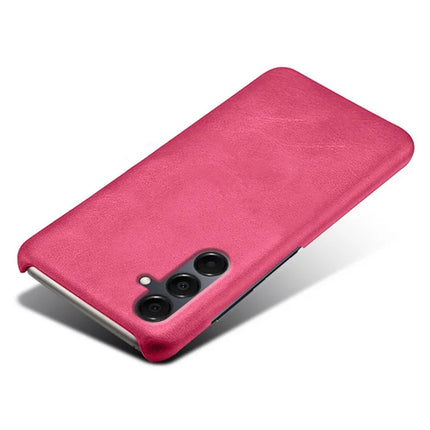 For Samsung Galaxy A16 4G / 5G Case Calf Texture PU Leather Hard PC Protective Phone Cover