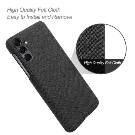 For Samsung Galaxy A16 4G / 5G Phone Case Cloth Texture Anti-Scratch Protective PC Back Cover