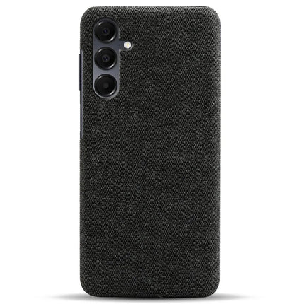 For Samsung Galaxy A16 4G / 5G Phone Case Cloth Texture Anti-Scratch Protective PC Back Cover