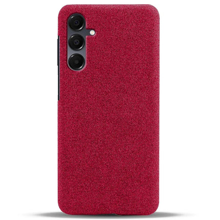For Samsung Galaxy A16 4G / 5G Phone Case Cloth Texture Anti-Scratch Protective PC Back Cover