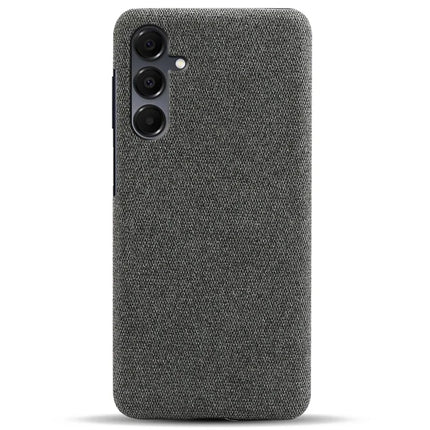 For Samsung Galaxy A16 4G / 5G Phone Case Cloth Texture Anti-Scratch Protective PC Back Cover