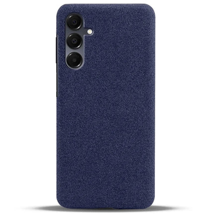 For Samsung Galaxy A16 4G / 5G Phone Case Cloth Texture Anti-Scratch Protective PC Back Cover