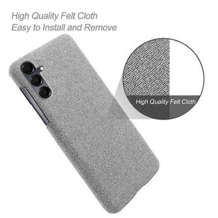 For Samsung Galaxy A16 4G / 5G Phone Case Cloth Texture Anti-Scratch Protective PC Back Cover