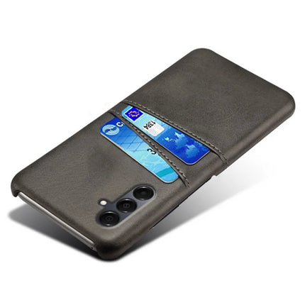 For Samsung Galaxy A16 4G / 5G Case Dual Card Slots PU Leather + Hard PC Phone Cover