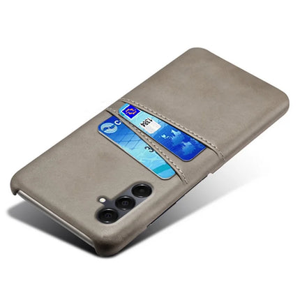 For Samsung Galaxy A16 4G / 5G Case Dual Card Slots PU Leather + Hard PC Phone Cover