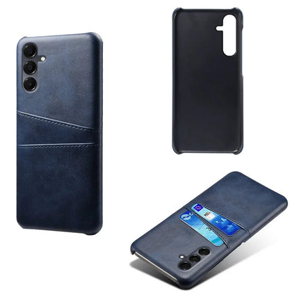 For Samsung Galaxy A16 4G / 5G Case Dual Card Slots PU Leather + Hard PC Phone Cover