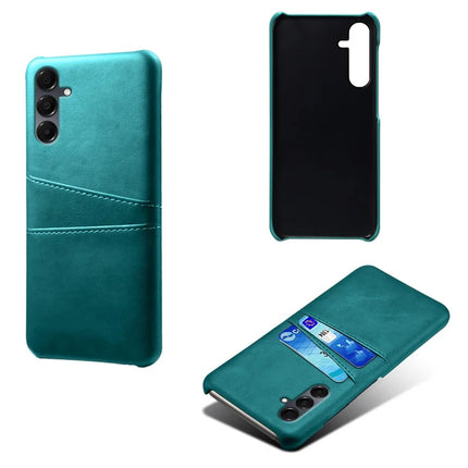 For Samsung Galaxy A16 4G / 5G Case Dual Card Slots PU Leather + Hard PC Phone Cover