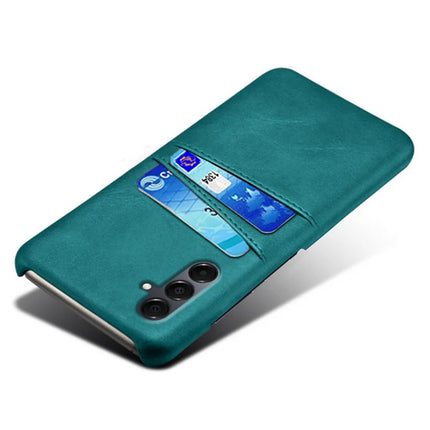 For Samsung Galaxy A16 4G / 5G Case Dual Card Slots PU Leather + Hard PC Phone Cover