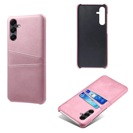 For Samsung Galaxy A16 4G / 5G Case Dual Card Slots PU Leather + Hard PC Phone Cover