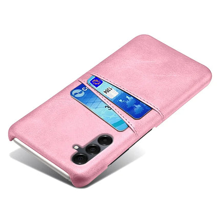 For Samsung Galaxy A16 4G / 5G Case Dual Card Slots PU Leather + Hard PC Phone Cover