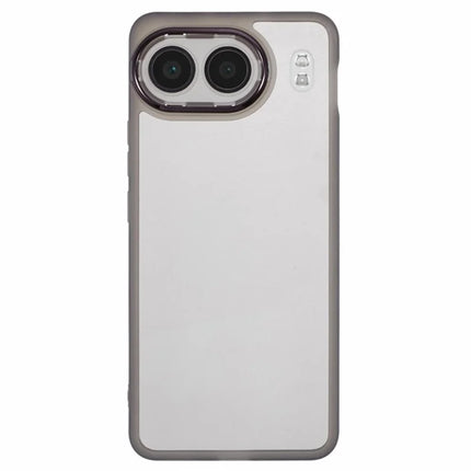 WANLONFENG DKSM Series for OnePlus Nord 4 TPU Case Electroplated Frame Phone Cover with Tempered Glass