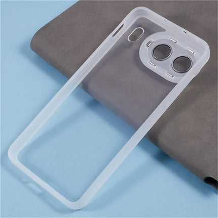 WANLONFENG DKSM Series for OnePlus Nord 4 TPU Case Electroplated Frame Phone Cover with Tempered Glass