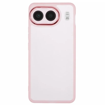 WANLONFENG DKSM Series for OnePlus Nord 4 TPU Case Electroplated Frame Phone Cover with Tempered Glass