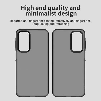 For Samsung Galaxy A55 5G Case PC+TPU+PET Matte Anti-Drop Phone Back Cover