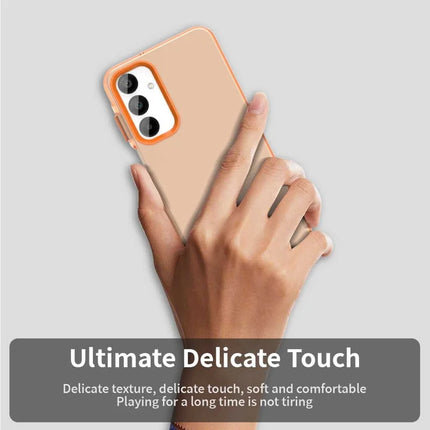 For Samsung Galaxy A55 5G Case PC+TPU+PET Matte Anti-Drop Phone Back Cover