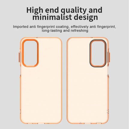 For Samsung Galaxy A55 5G Case PC+TPU+PET Matte Anti-Drop Phone Back Cover
