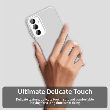 For Samsung Galaxy A55 5G Case PC+TPU+PET Matte Anti-Drop Phone Back Cover