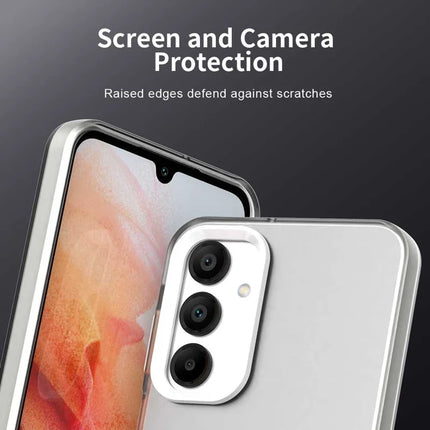 For Samsung Galaxy A55 5G Case PC+TPU+PET Matte Anti-Drop Phone Back Cover