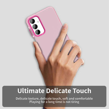 For Samsung Galaxy A55 5G Case PC+TPU+PET Matte Anti-Drop Phone Back Cover
