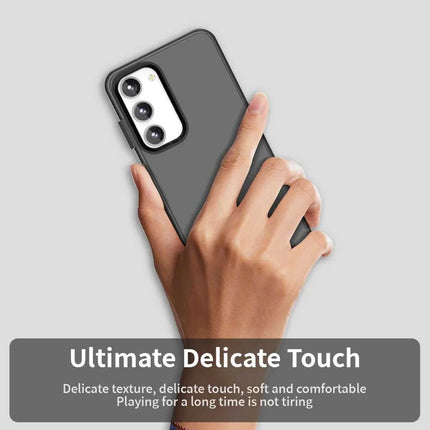 For Samsung Galaxy S23 Case PC+TPU+PET Matte Anti-Drop Phone Back Cover