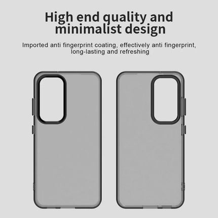 For Samsung Galaxy S23 Case PC+TPU+PET Matte Anti-Drop Phone Back Cover