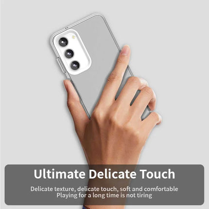 For Samsung Galaxy S23 Case PC+TPU+PET Matte Anti-Drop Phone Back Cover