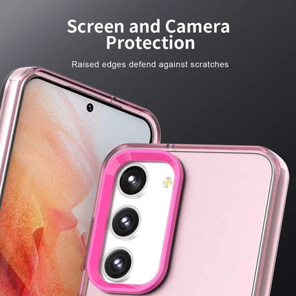 For Samsung Galaxy S23 Case PC+TPU+PET Matte Anti-Drop Phone Back Cover