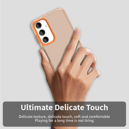 For Samsung Galaxy S23 FE Case PC+TPU+PET Matte Anti-Drop Phone Back Cover