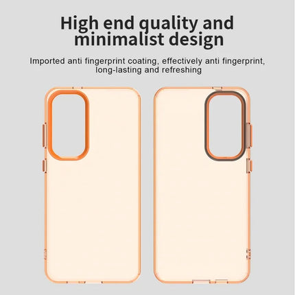 For Samsung Galaxy S23 FE Case PC+TPU+PET Matte Anti-Drop Phone Back Cover