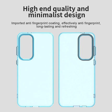 For Samsung Galaxy S23 FE Case PC+TPU+PET Matte Anti-Drop Phone Back Cover
