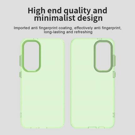 For Samsung Galaxy S23 FE Case PC+TPU+PET Matte Anti-Drop Phone Back Cover